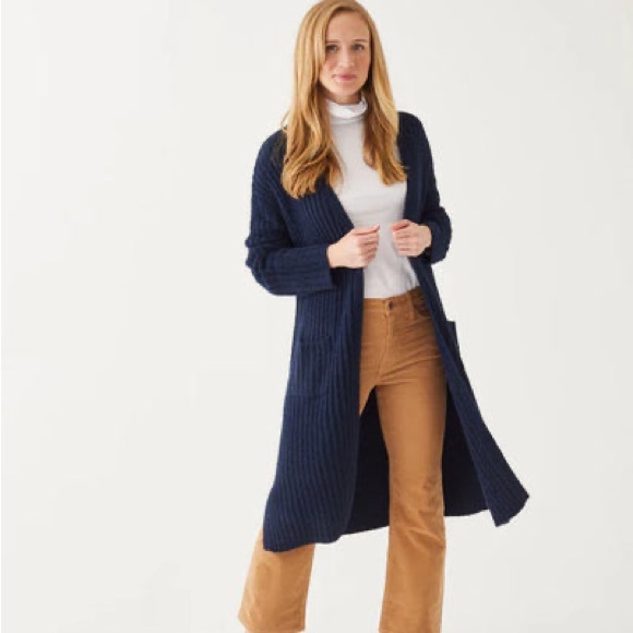 mersea Sweaters - Mersea Chalet Ribbed Duster S/M NWT